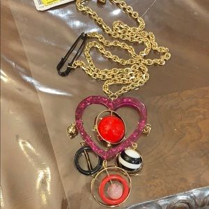 Long chain necklace